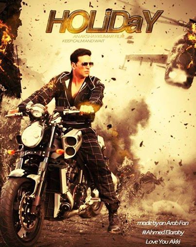 Akshay Kumar Holiday Movie Poster by a ArabFan