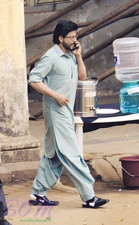 A Picture of Shahrukh Khan from Raees movie