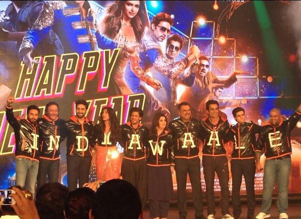 A creative picture of Happy New Year - IndiaWaale stars