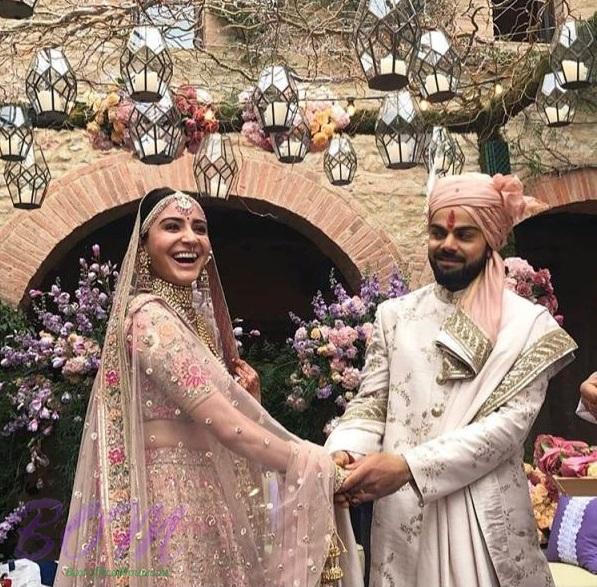 A laughing Anushka Sharma on marriage with Virat Kohli