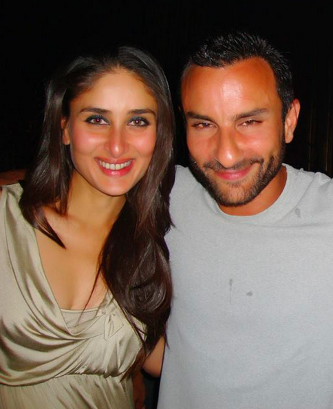 A perfect picture of beautiful couple Kareena Kapoor and Saif Ali Khan