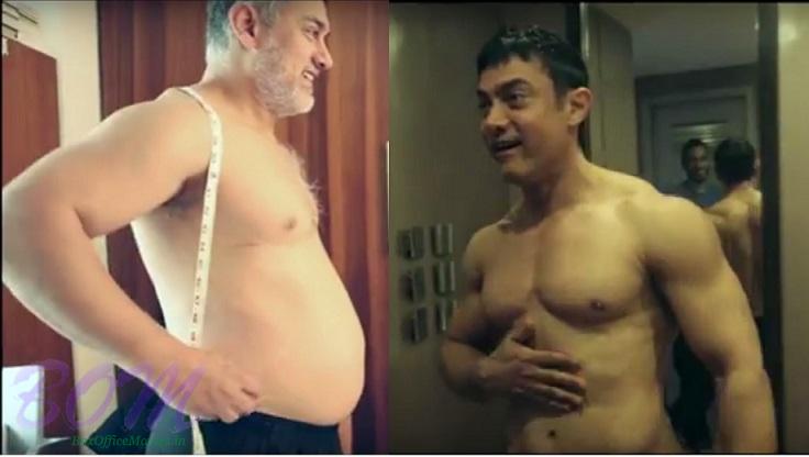 Aamir Khan from Fat to Fit for Dangal
