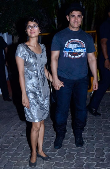 Aamir Khan with Kiran Rao latest picture