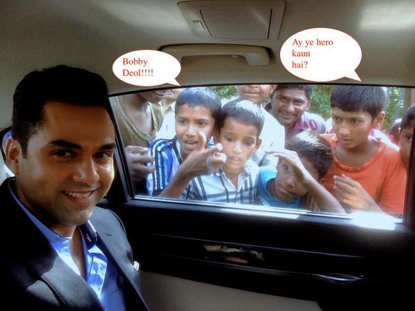 Abhay Deol - One of many comments hear while shooting in public