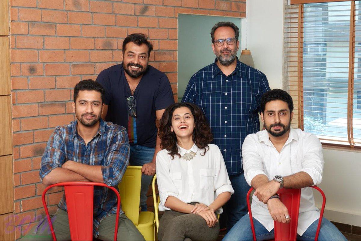 Abhishek Bachchan, Taapsee Pannu and Vicky Kaushal coming together in Manmarziyaan