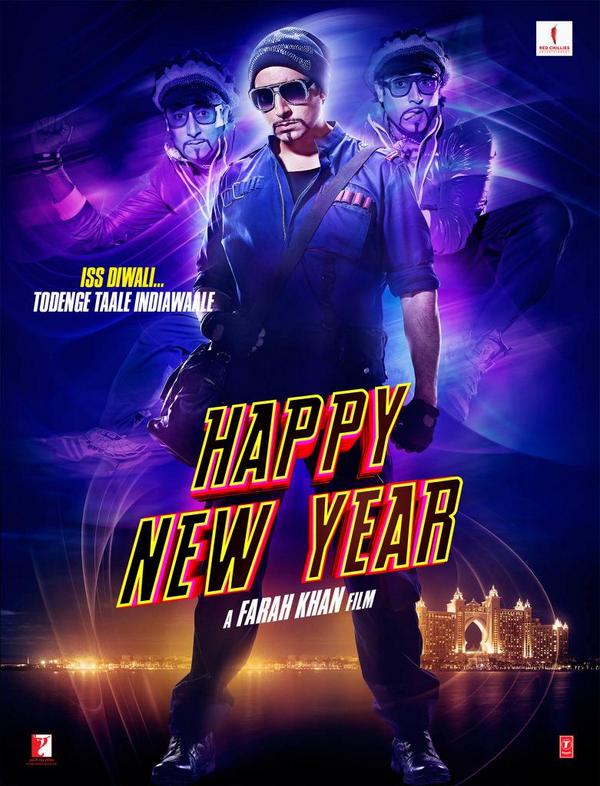 Abhishek Bachchan poster of Happy New Year