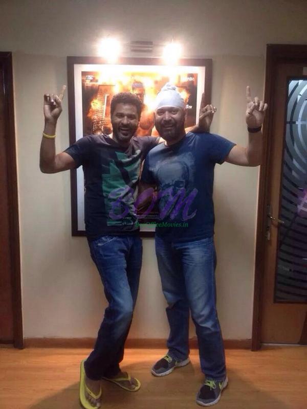 Action Jackson producer and editor - Prabhu Deva and Bunty Nagi