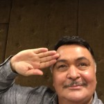 Actor Rishi Kapoor Salute Selfie