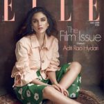 Aditi Rao Hydari cover girl for ELLE India Magazine July 2018 issue