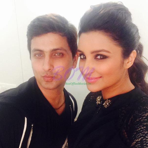 Adrian Jacobs with simply gorgeous Parineeti Chopra