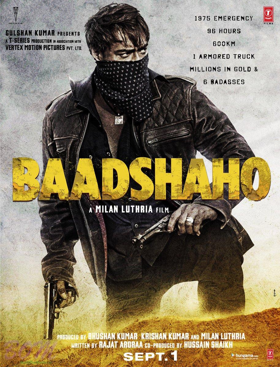 Ajay Devgn BAADSHAHO Movie poster