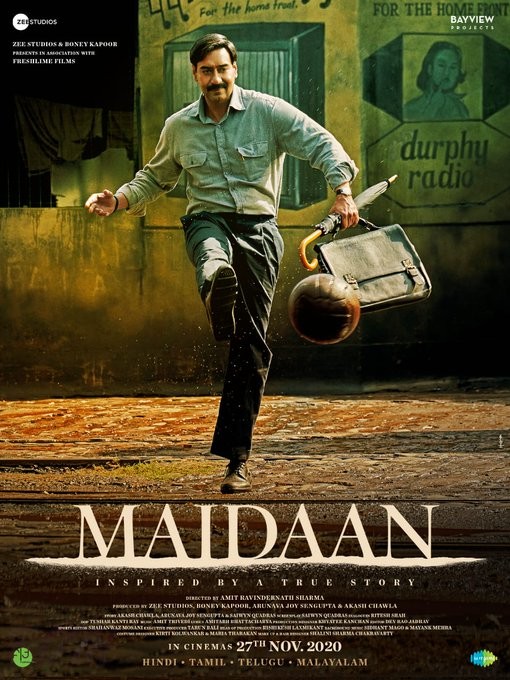 Ajay Devgn Look in Maidaan Movie Poster increase curiosity photo - Ajay