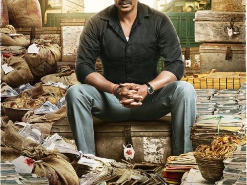 Ajay Devgn and Ileana d’cruz starrer RAID movie poster