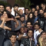 Ajay Devgn and team on Shivaay 1 schedule wrap
