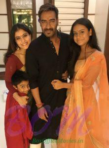 Ajay Devgn complete family picture