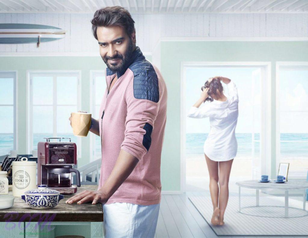 Ajay Devgn looking dashing with the cup of coffee