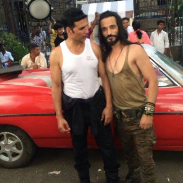 Akshay Kumar in upcoming Dollar Bigboss new TVC shoot recently