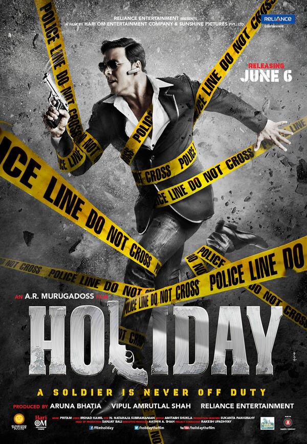 Akshay Kumar starrer Holiday movie new poster