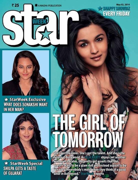 Alia for Star week Magsine Issue May 2014