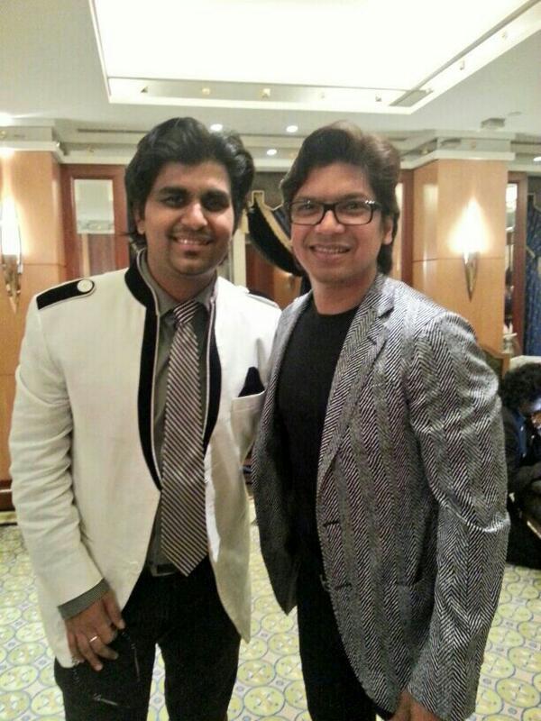 Aman Triikha With Singer Shaan