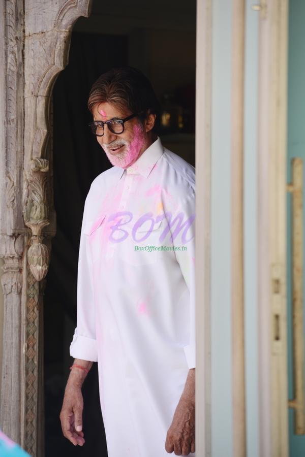 Amitabh Bachchan Holi 2015