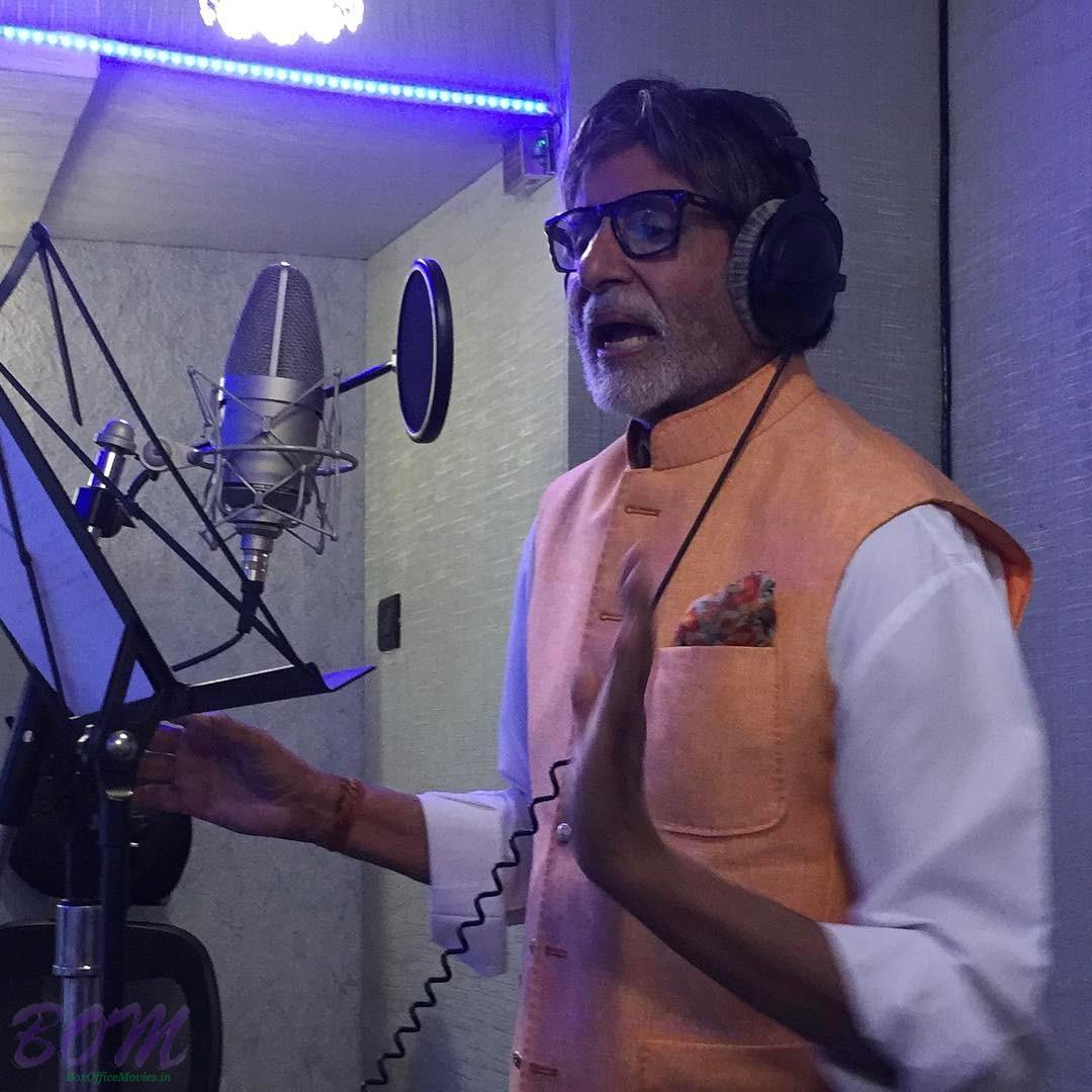 Amitabh Bachchan sang for Brahmaputra river song with Papon