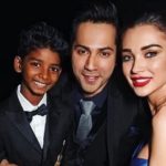 Amy Jackson selfie with Varun Dhawan