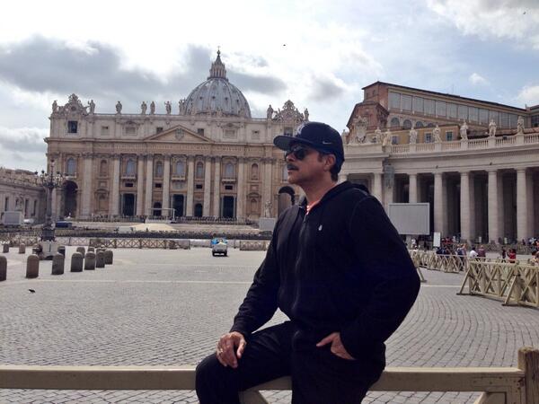 Anil Kapoor share the picture 'Created by Man and touched by the hand of God. The Magnificent Vatican'