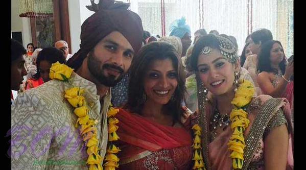 Another lovely picture of Shahid Kapoor with wife Mira Rajput