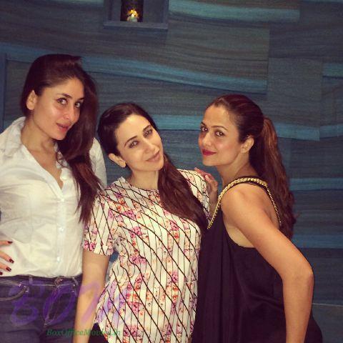 Kareena Kapoor with sister Karisma and bestie Amrita Arora