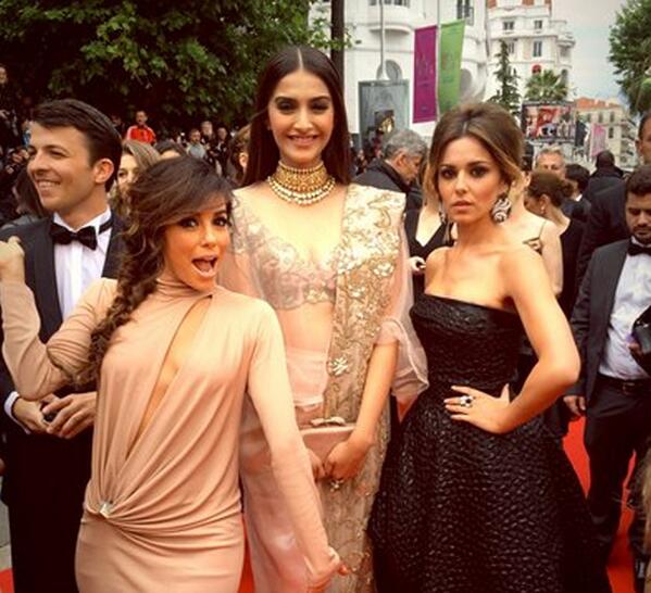 Another picture of Sonam Kapoor from Cannes Film Festival 2014