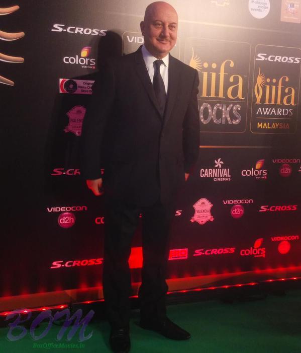 Anupam Kher at IIFA Rocks event 2015