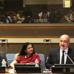 Anupam Kher speaks at UN in USA