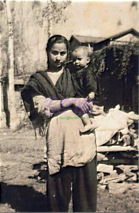 Anupam Kher with Mother - Family Pic