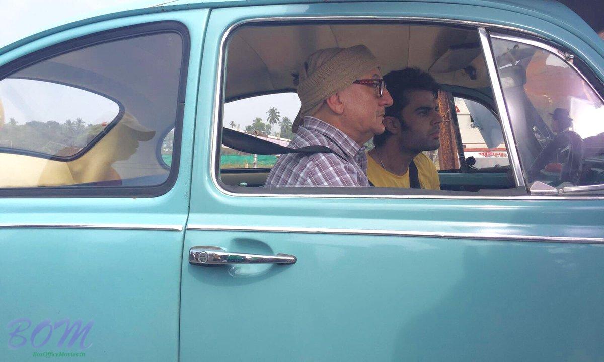 Anupam Kher's First Look of First Day shoot of Baa Baaa Black Sheep in Goa