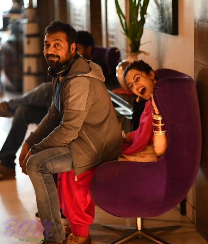 Anurag Kashyap Manmarziyaann with Taapsee Pannu