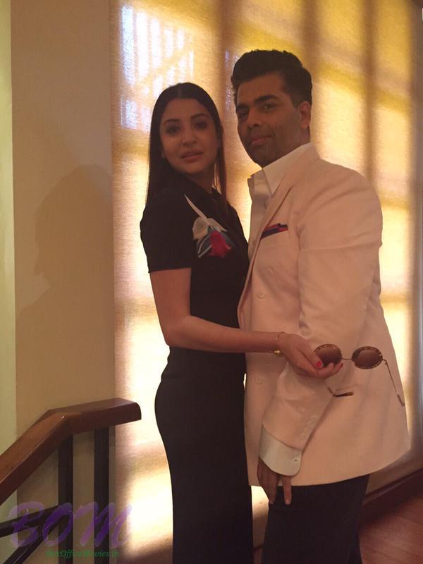 Anushka Sharma and Karan Johar together