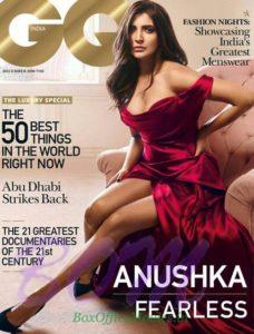 Anushka Sharma cover girl for GQ India Dec 2016 issue