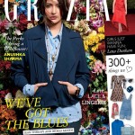 Anushka Sharma on Grazia India magazine cover for Feb 2015 issue