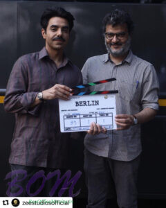 Aparshakti Khurana upcoming movie Berlin Shoot Begins