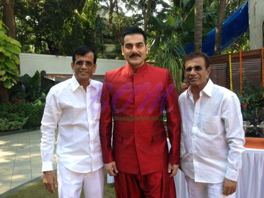 Arbaaz Khan on the first day shott for Abbas Mastan's new film