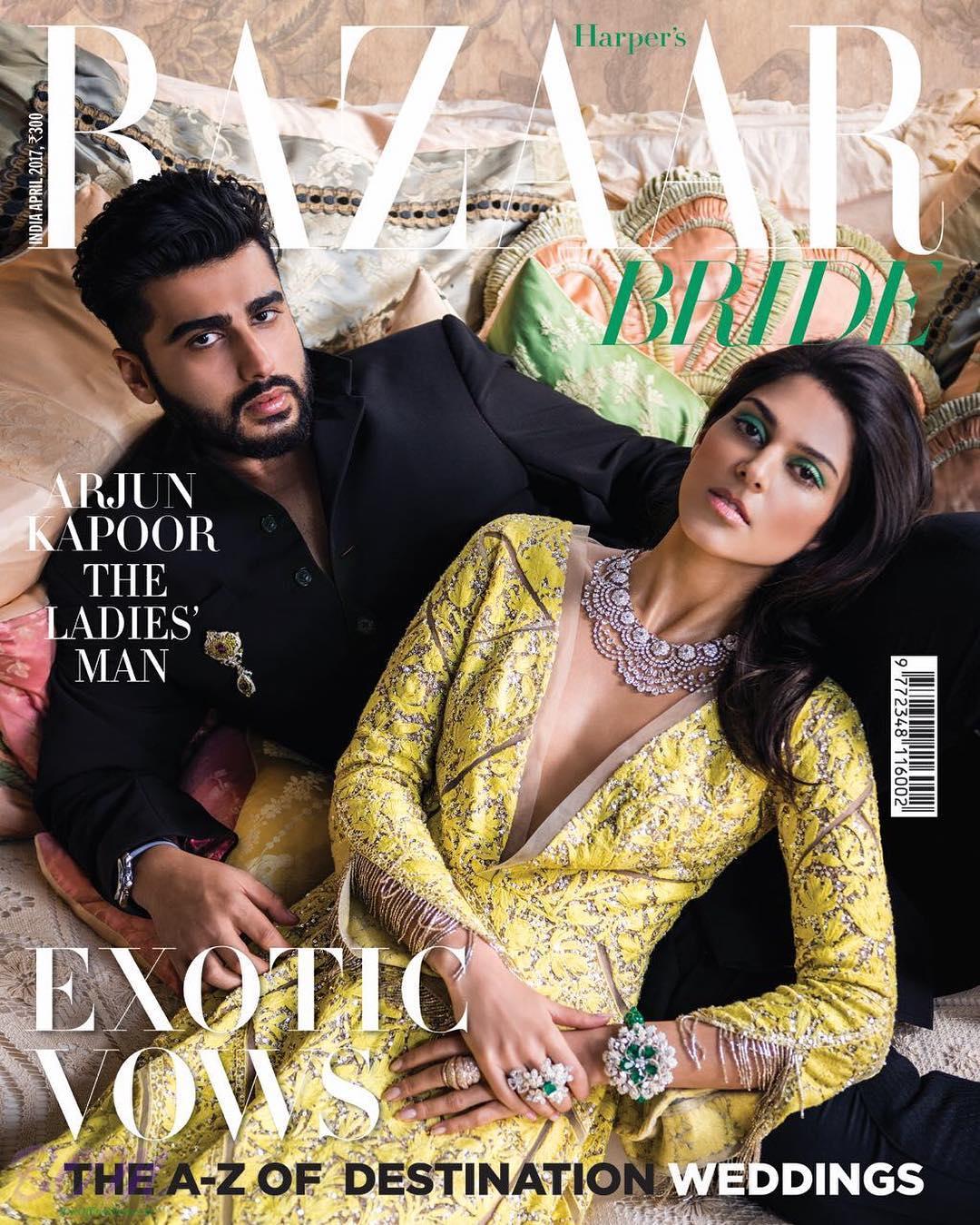 Arjun Kapoor cover boy for Bazaar Harper's April 2017 issue