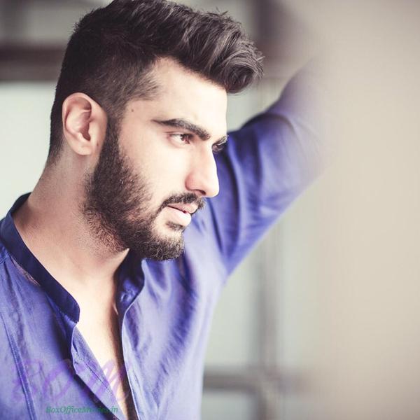 Arjun Kapoor in a new nouveau hair do