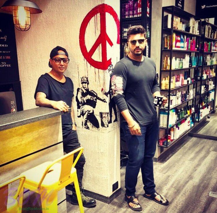 Arjun Kapoor with Aalim Hakim