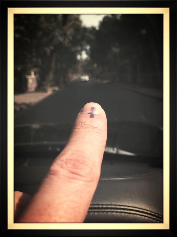 Arjun Rampal Voting Picture