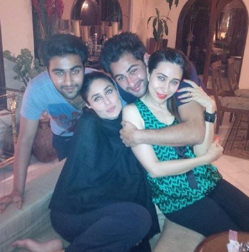 Armaan Jain, Kareena Kapoor, Karishma Kapoor