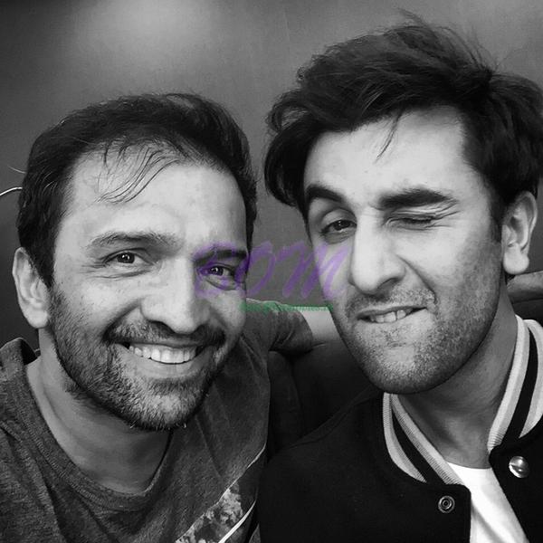 Atul Kasbekar with Ranbir Kapoor