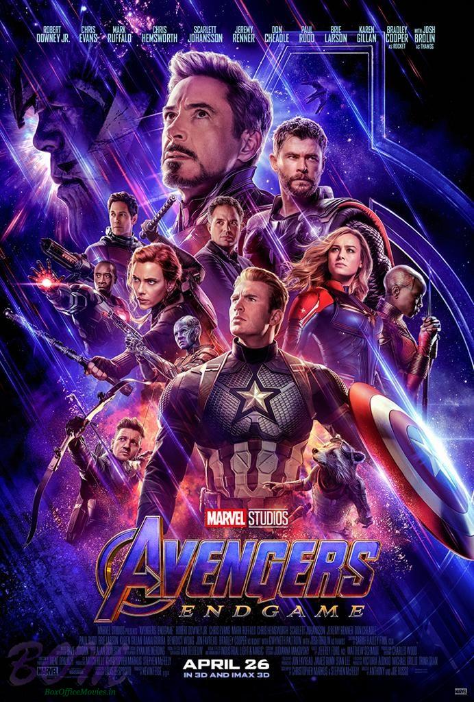 Avengers End Game poster