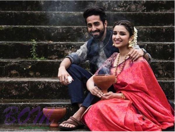 Ayushman Khurana and Parineeti Chopra looking cute together