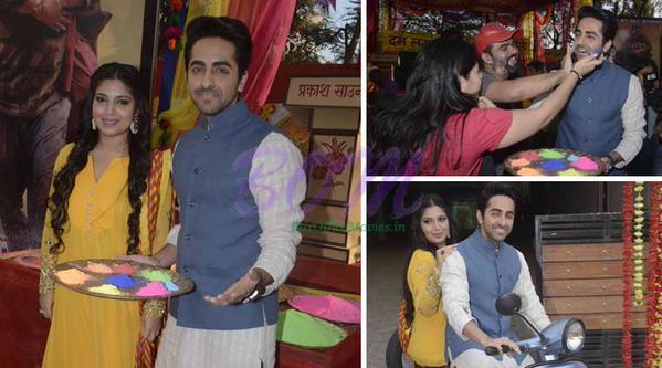 Ayushmann Khurrana Holi 2015